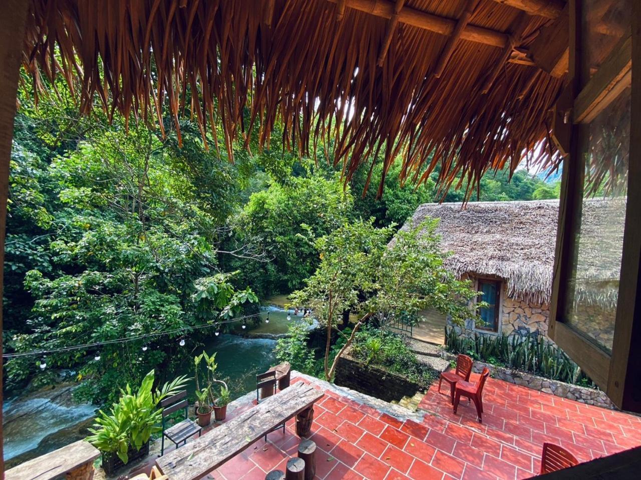 Lepont Mu Waterfall Bungalow Hòa Bình 外观 照片