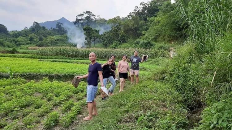 Lepont Mu Waterfall Bungalow Hòa Bình 外观 照片