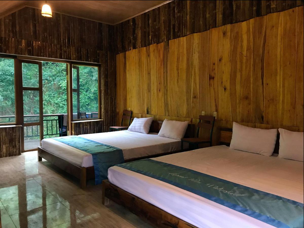 Lepont Mu Waterfall Bungalow Hòa Bình 外观 照片