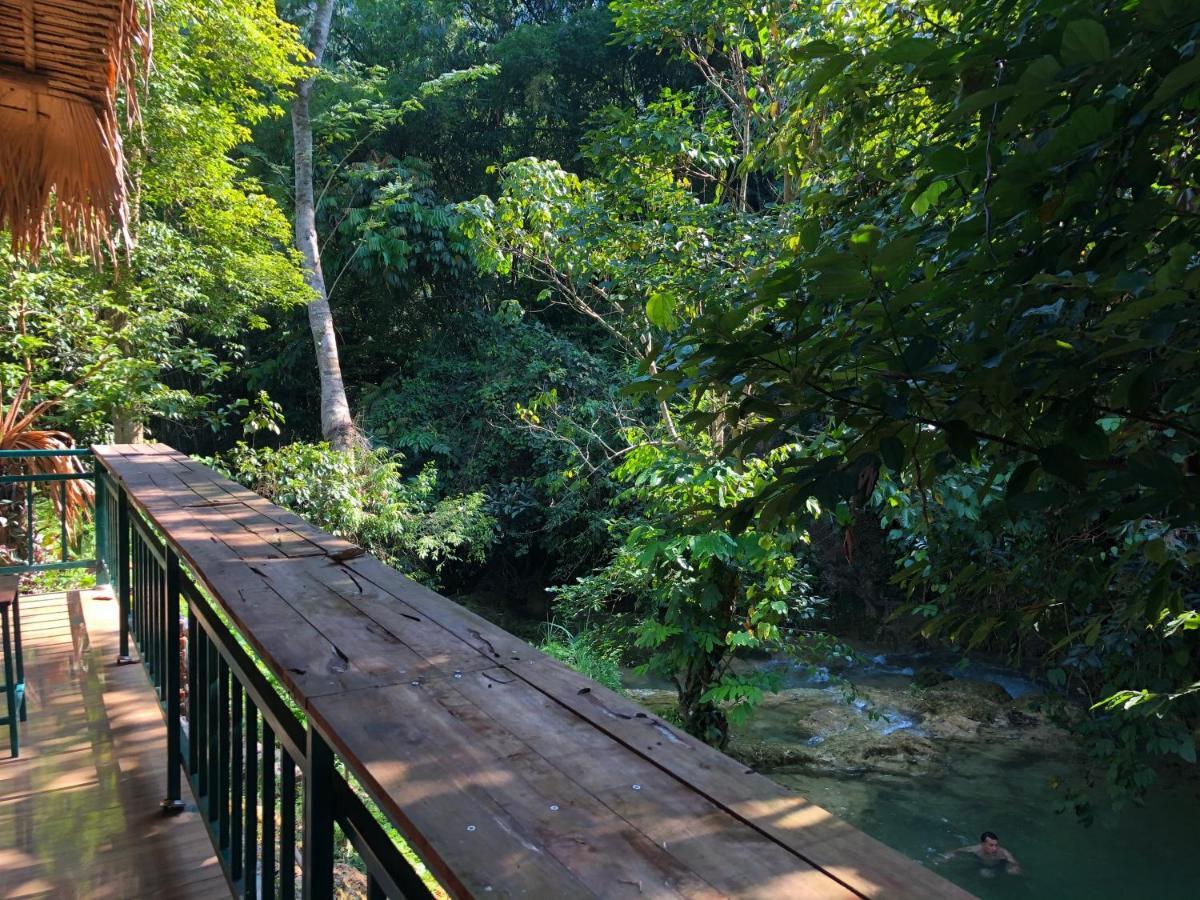 Lepont Mu Waterfall Bungalow Hòa Bình 外观 照片